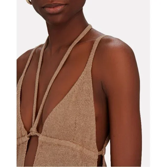 CULT GAIA Kingsley Knit Dress ~ Light Camel Medium M NWT -  infinityhomeware.co.za
